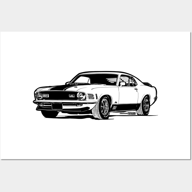 Camco Car Wall Art by CamcoGraphics